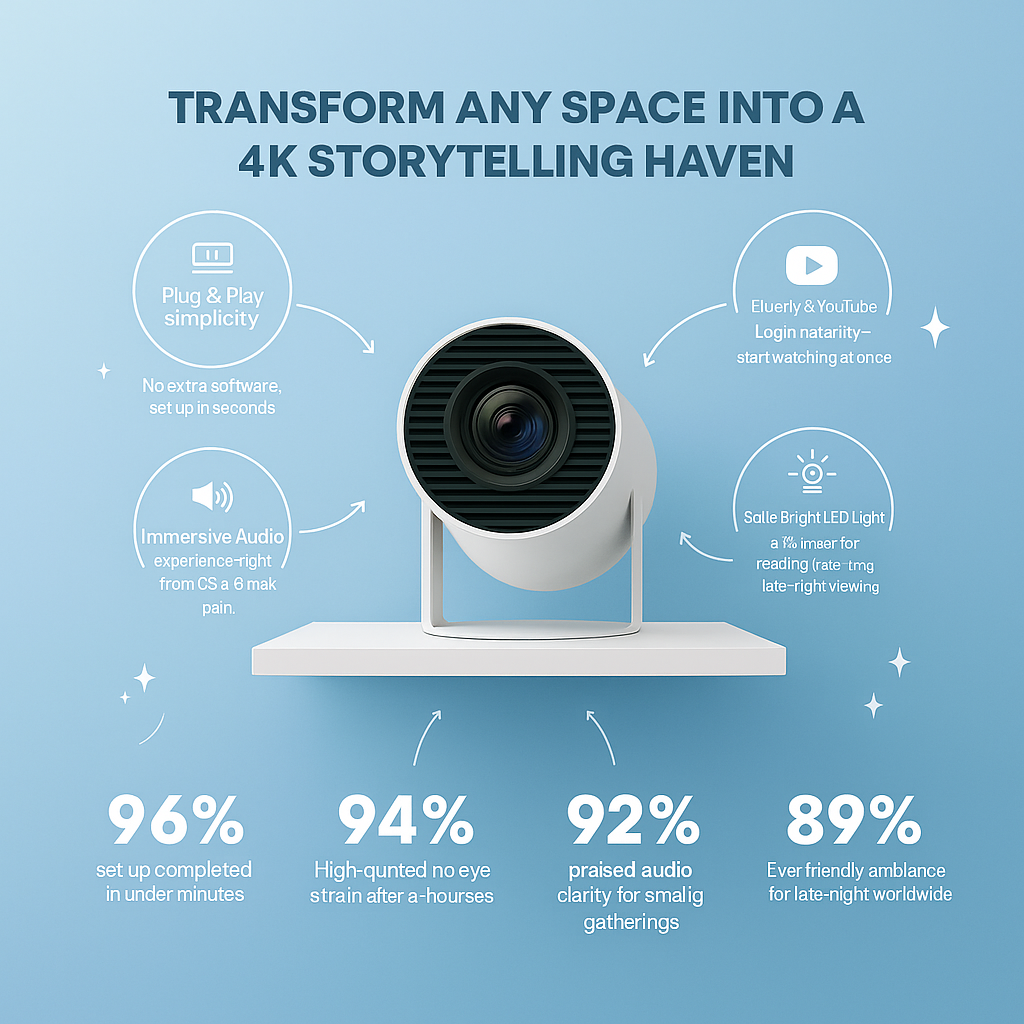 DreamWall™ 4K Ultra Projector