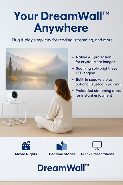DreamWall™ 4K Ultra Projector